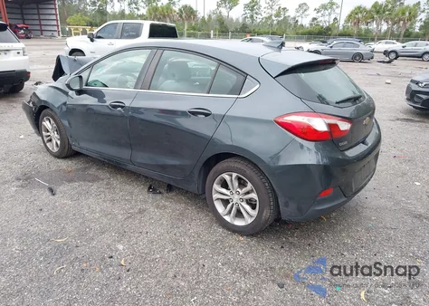 2019 Chevrolet Cruze Lt from USA, damaged, VIN 3G1BE6SMXKS543051